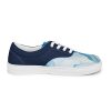 Men S Dark Blue Watercolor Sneakers