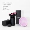 Vegan Makeup Brush Set With Cleaning Mat